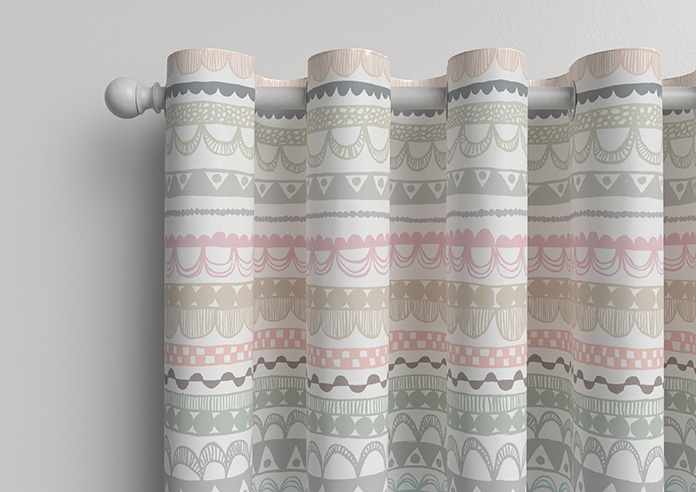 Bohemian, Delicate Pastels - Made to Measure Curtains - Image 12